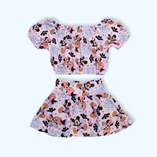 Halloween Set bummie skirt and off shoulder top, Baby Girl Bummies,Print Bummies,Disney Bloomers,Baby Bummies,Print Diaper Cover,Baby Shorts